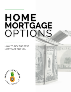 Home Mortgage Options Guide created by The Matthews Group of Coldwell Banker Realty in Mt. Pleasant, SC
